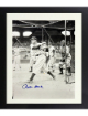 Ralph Houk signed New York Yankees 8x10 Photo Custom Framing imperfect- COA (1961 & 1962 WS Champ)