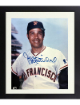 Juan Marichal signed San Francisco Giants MLB 8x10 Photo Custom Framing minor dings- COA (HOF)