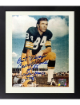 Carroll Dale signed Green Bay Packers NFL 8x10 Photo Custom Framing w/ SB I & II imperfect- COA