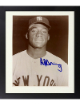 Al Downing signed New York Yankees 8x10 Photo Custom Framing imperfect- Stacks of Plaques COA