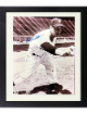 Hoyt Wilhelm signed New York Giants MLB 8x10 Photo Custom Framing minor dings- COA/Ticket HOF