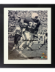 John Henry Johnson signed Pittsburgh Steelers NFL 8x10 Photo Custom Framing imperfect- COA (HOF)