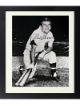 Albie Pearson signed Washington Senators B&W 8x10 Photo Custom Framing imperfect- COA (58 ROY)
