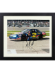 Ricky Craven signed Dupont NASCAR #2 Licensed 8x10 Photo Custom Framing imperfect - COA