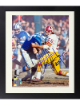 Chris Hanburger signed Washington NFL Licensed 8x10 Photo Custom Framing #55 imperfect-COA (HOF/9X Pro Bowl/Hangman)