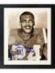 Lenny Moore signed Baltimore Colts NFL Sepia 8x10 Photo Custom Framing imperfect #24- COA (HOF)