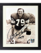 Ron McDole signed Washington Redskins NFL 8x10 Photo Custom Framing imperfect - COA/Show Ticket