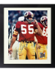Chris Hanburger signed Washington NFL Licensed 8x10 Photo Custom Framing imperfect- COA (HOF)