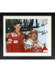 Bobby Allison/Donnie Allison/Eddie Allison triple signed NASCAR 8x10 Photo Custom Framing- JSA #II11664 (w/ Davey Allison)