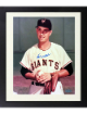 Hoyt Wilhelm signed New York Giants 8x10 Photo Custom Framing imperfect- Steiner Sports Hologram/COA