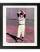 Hoyt Wilhelm signed New York Giants 8x10 Photo Custom Framing imperfect-Steiner Sports Hologram/COA