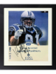 Kevin Greene signed Carolina Panthers 8.5x11 Photo Custom Framing- COA (On Paper/Beach Resort)