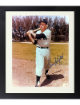 Enos Slaughter signed New York Yankees MLB 8x10 Photo Custom Framing imperfect- COA (HOF/10XAS)
