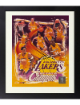 Los Angeles Lakers 2001 Back-to-Back NBA Champions 8x10 Photo Custom Framing (Kobe Bryant)- NEW