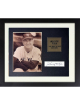 Johnny Mize signed New York Yankees 1x3 Cut Sig/5x7 Photo Framed- Ken Goldin, The Score Board, Inc COA/HOF