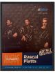 Rascal Flatts signed 2017 Artist Confidential 22"x28" Poster Custom Framing SiriusXM Studios- 3 sig- COA (Gary Levox/Joe Don Rooney/Jay DeMarcus)