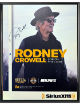 Rodney Crowell signed 2019 Outlaw Country 22"x28" Poster Custom Framing SiriusXM- COA (Country Music Hall of Fame AmericanaFest)