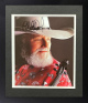 Charlie Daniels signed 8x10 Photo Custom Framing- JSA #RR76721 (Country /Southern Rock Music) (16x19)