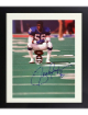 Lawrence Taylor signed New York Giants 8x10 Photo #56 imperfect Custom Framing- NFL Alumni, Inc. LOA