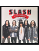 Slash signed Myles Kennedy & Conspitators 4  12x12 Flat- JSA- Custom Framing w/Free Album/LP/Vinyl/Record (Guns N Roses)
