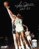 Sam Jones signed Boston Celtics Color 8x10 Photo HOF 83- JSA Hologram