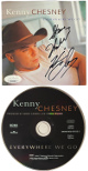 Kenny Chesney signed 1999 Everywhere We Go BNA Records Album Cover Booklet w/ CD & Case Steve- JSA #AC92548