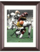 Vince Costello signed Cleveland Browns Vintage 8x10 Photo Custom Framing- COA