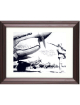 Robert Buster Keeton signed WWII Flying Tigers AVG P-40 Warhawk Pilot 8x10 Photo Custom Framing- JSA #AC92721- Flt Leader AVG 1941 & 42