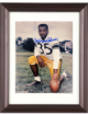John Henry Johnson signed Pittsburgh Steelers 8x10 Photo Custom Framing imperfect- COA (HOF)