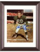 Chuck Bednarik signed Philadelphia Eagles NFL Licensed 8x10 Photo Eagles 1949-62 HOF 67 imperfect Custom Framing- COA