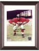 Roosevelt Rosie Brown signed New York Giants NFL 8x10 Photo HOF minor dings Custom Framing- COA