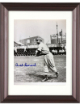 Buck Leonard signed Homestead Grays Negro League 8x10 Photo Custom Framing imperfect- COA