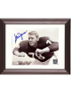 Stan Jones signed Chicago Bears NFL 8x10 Photo minor dings Custom Framing- COA (HOF/7X PB)