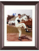 Bob Buhl signed Milwaukee Braves MLB 8x10 Photo Custom Framing imperfect - COA (1957 WS Champ/2X All-Star)