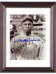 William Bobby Robinson signed Indianapolis ABCs Negro League 8x10 Photo Custom Framing imperfect- COA