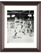 Ralph Houk signed New York Yankees 8x10 Photo Custom Framing imperfect- COA -'61 & '62 WS Champ