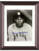 Lyman Bostock Sr. signed Winnipeg Buffaloes Negro League 8x10 Photo Custom Framing dings - COA