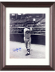Rocky Bridges signed Washington Senators Vintage B&W 8x10 Photo Custom Framing imperfect- COA